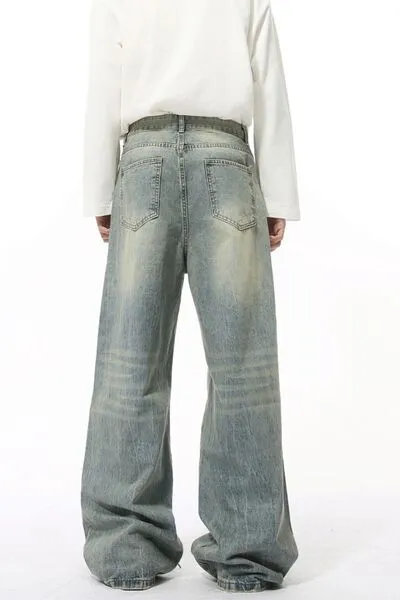 Hazel Blues® |  Wide Leg Jeans with Pockets