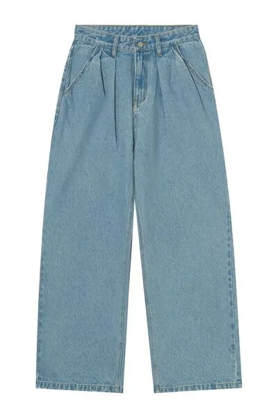 Hazel Blues® |  Wide Leg Jeans with Pockets