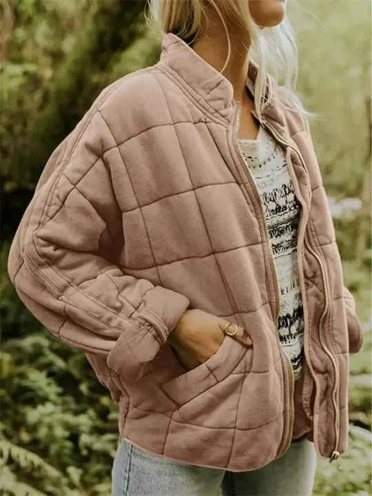 Helene transitional jacket | oversized thickened jacket for women