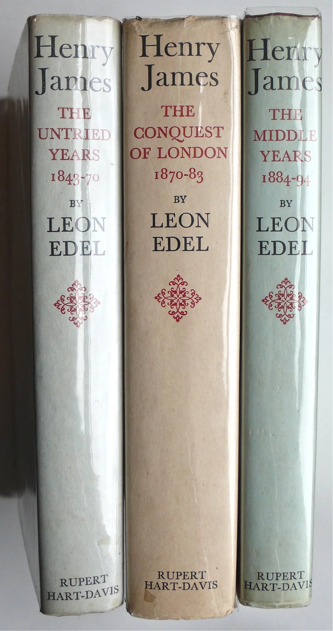 Henry James : The Untried Years ; The Conquest of London ; The Middle Years