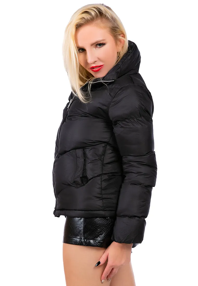 High Neck Puffer Jacket