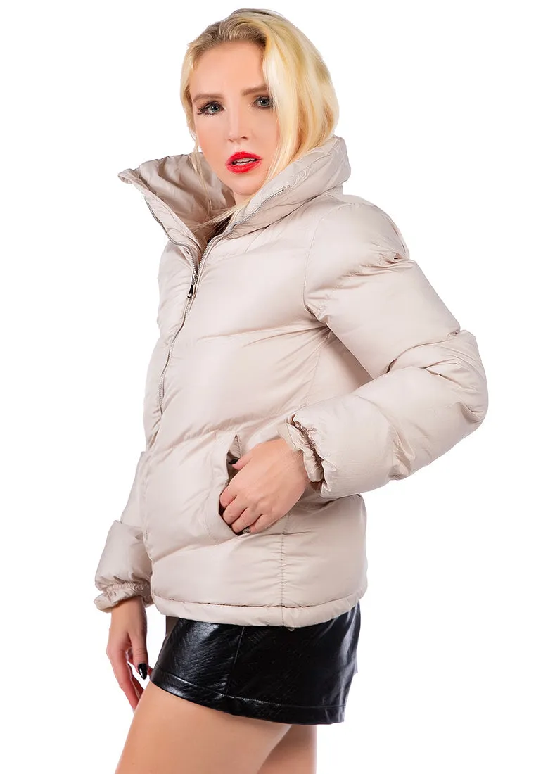 High Neck Puffer Jacket