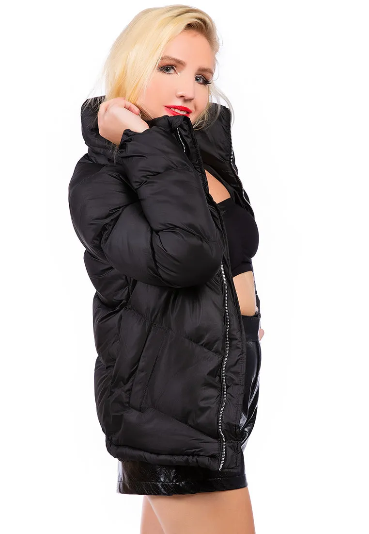 High Neck Puffer Jacket