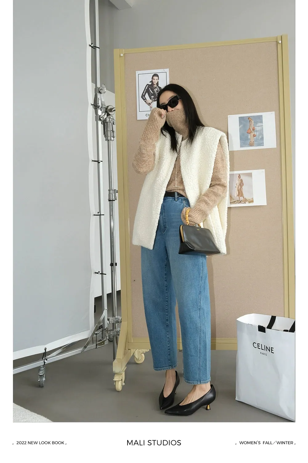 High-Waisted Chic Jeans