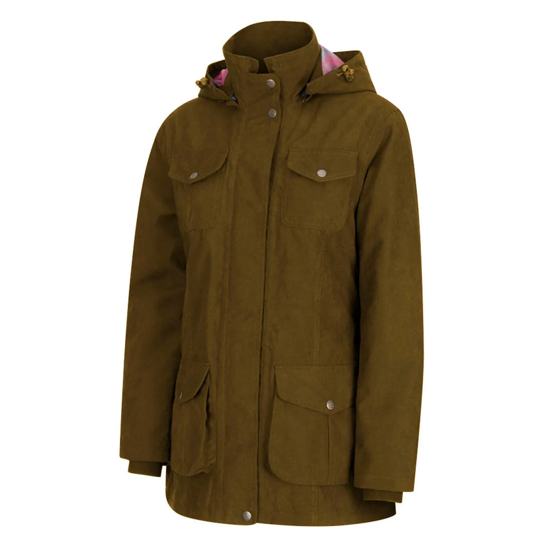 Hoggs of Fife Struther Ladies Hooded Waterproof Field Coat