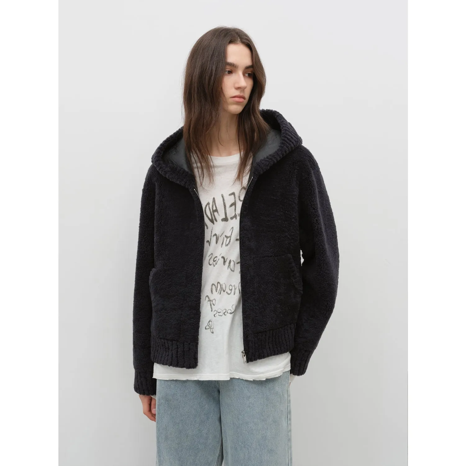 Hooded Wool Coat