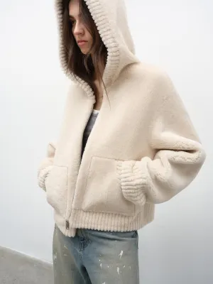 Hooded Wool Coat