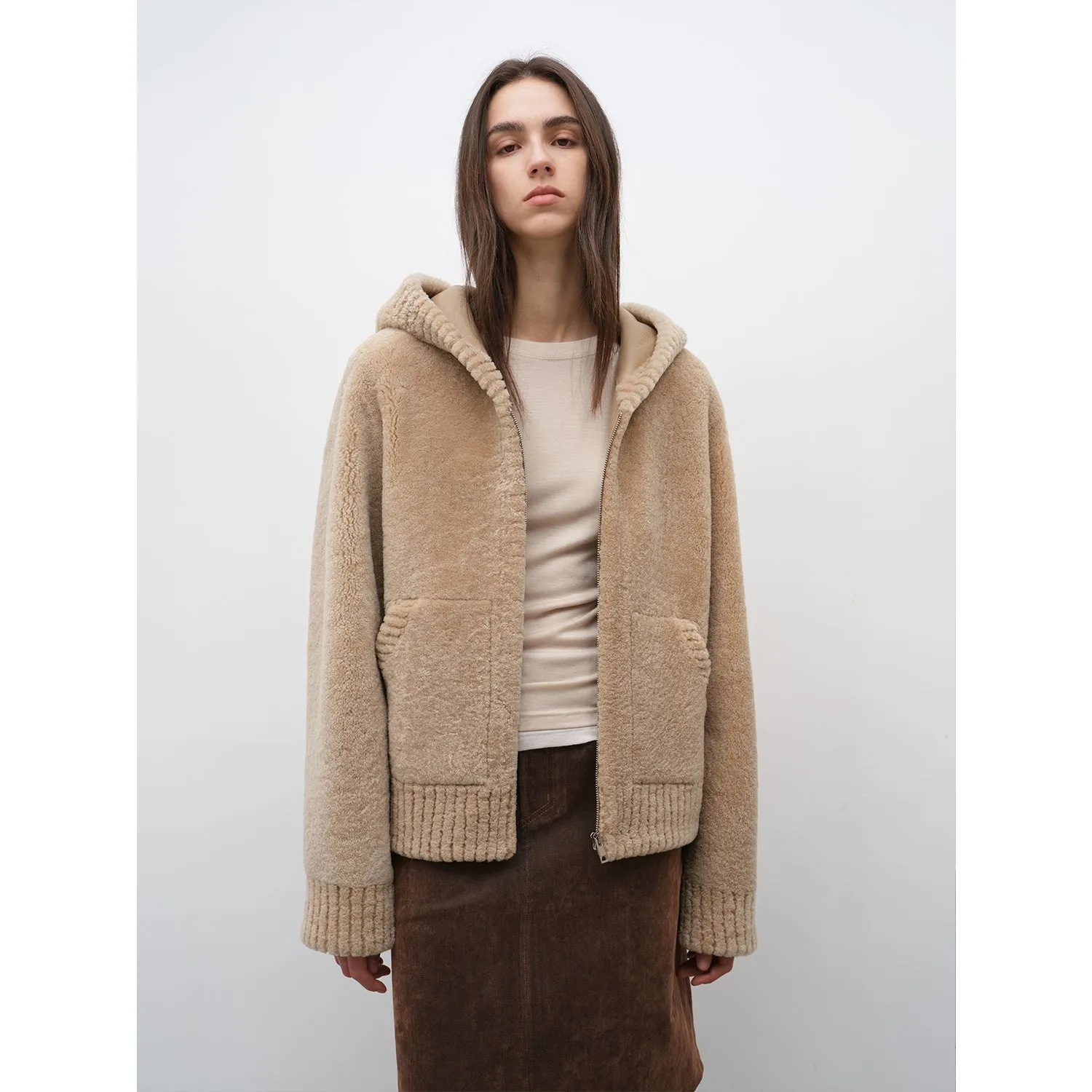 Hooded Wool Coat