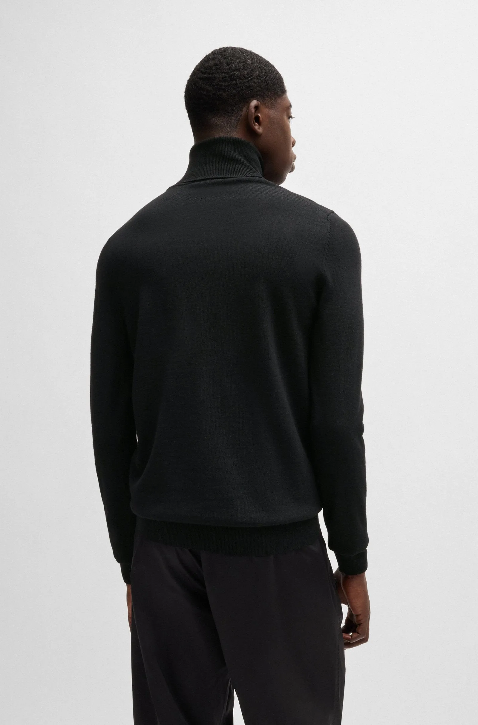 HUGO Sweaters Regular Fit,Slim Fit in Wool - SAN THOMAS-M 10243187 01-50474174