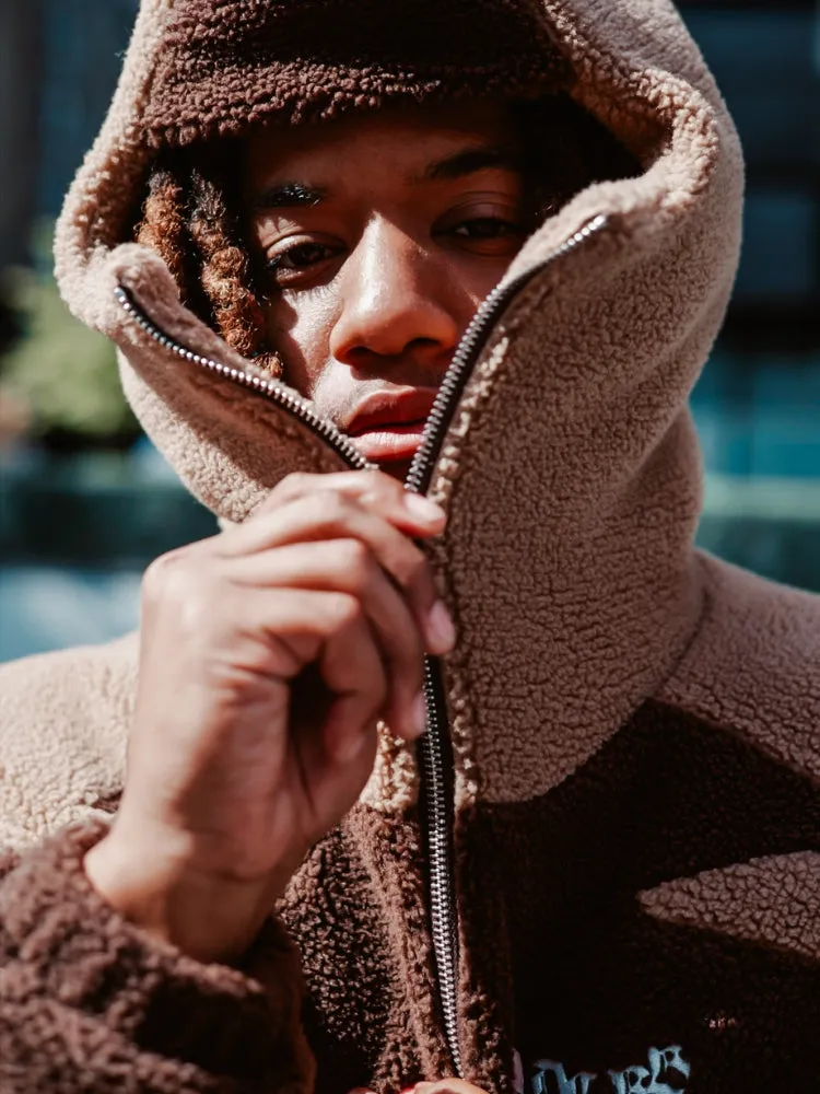 IGNITE - Black & Grey Sherpa Ninja Fleece