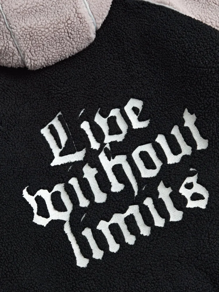IGNITE - Black & Grey Sherpa Ninja Fleece