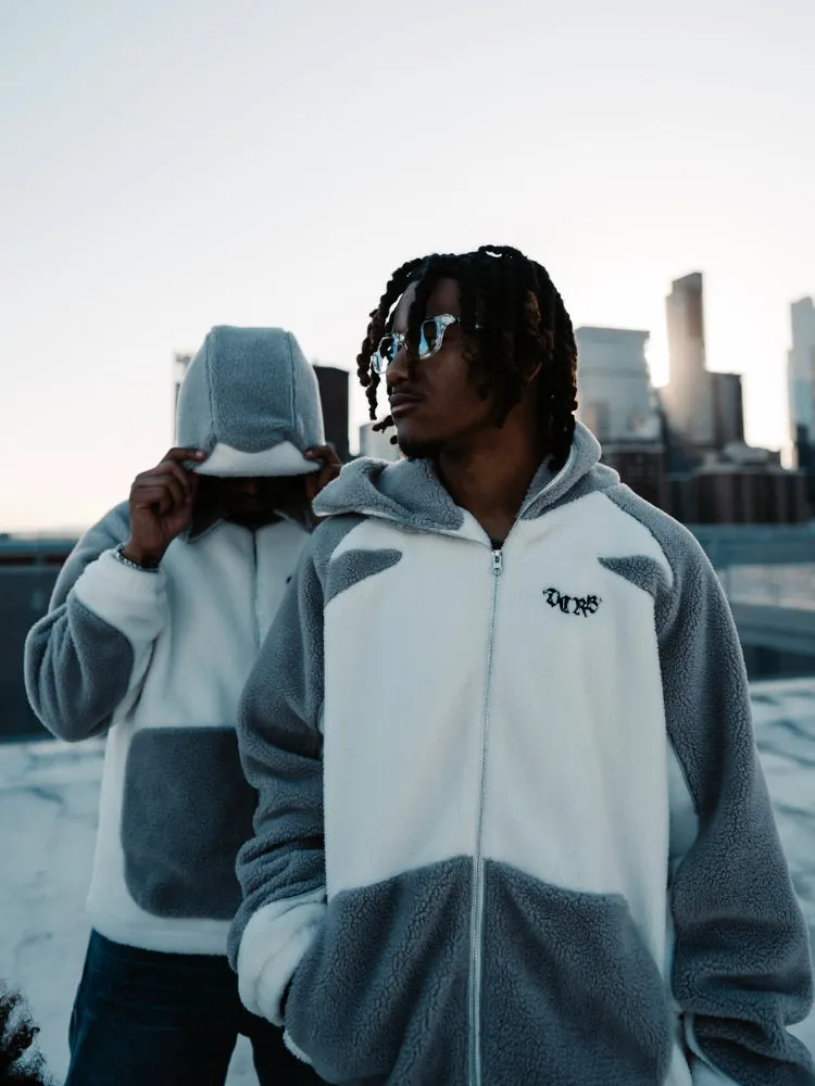 IGNITE - Black & Grey Sherpa Ninja Fleece