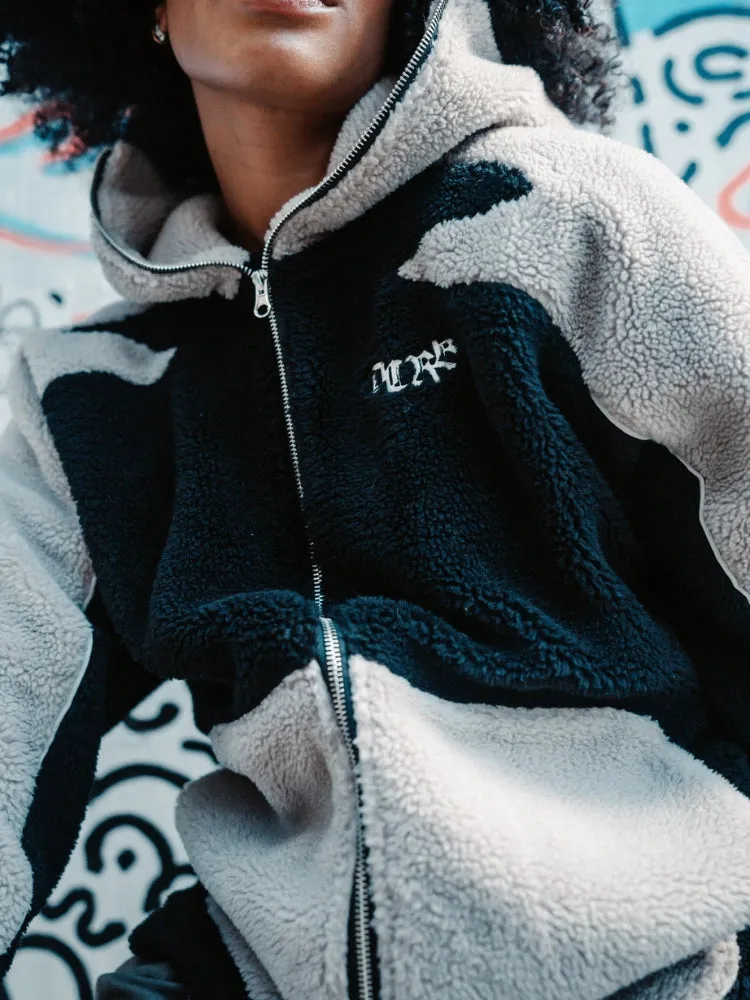 IGNITE - Black & Grey Sherpa Ninja Fleece