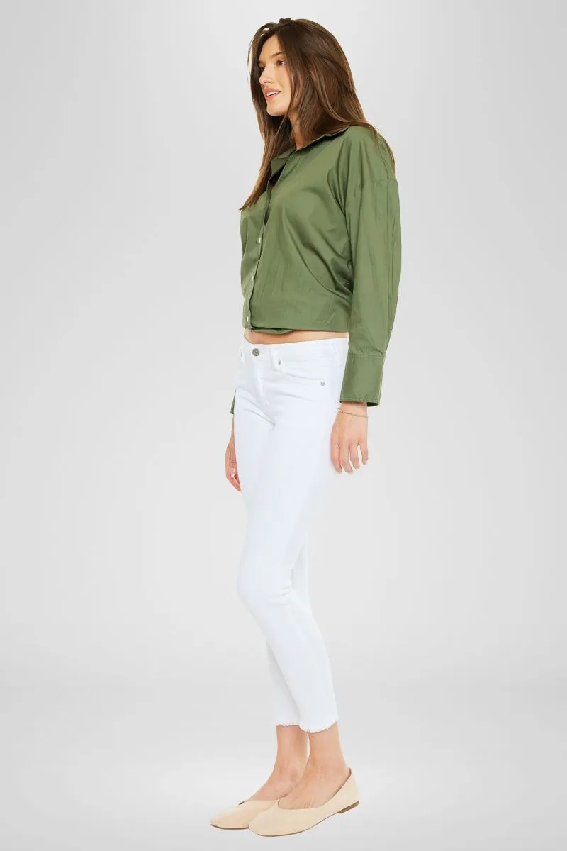 Ivy Mid Rise Ankle Skinny Jeans