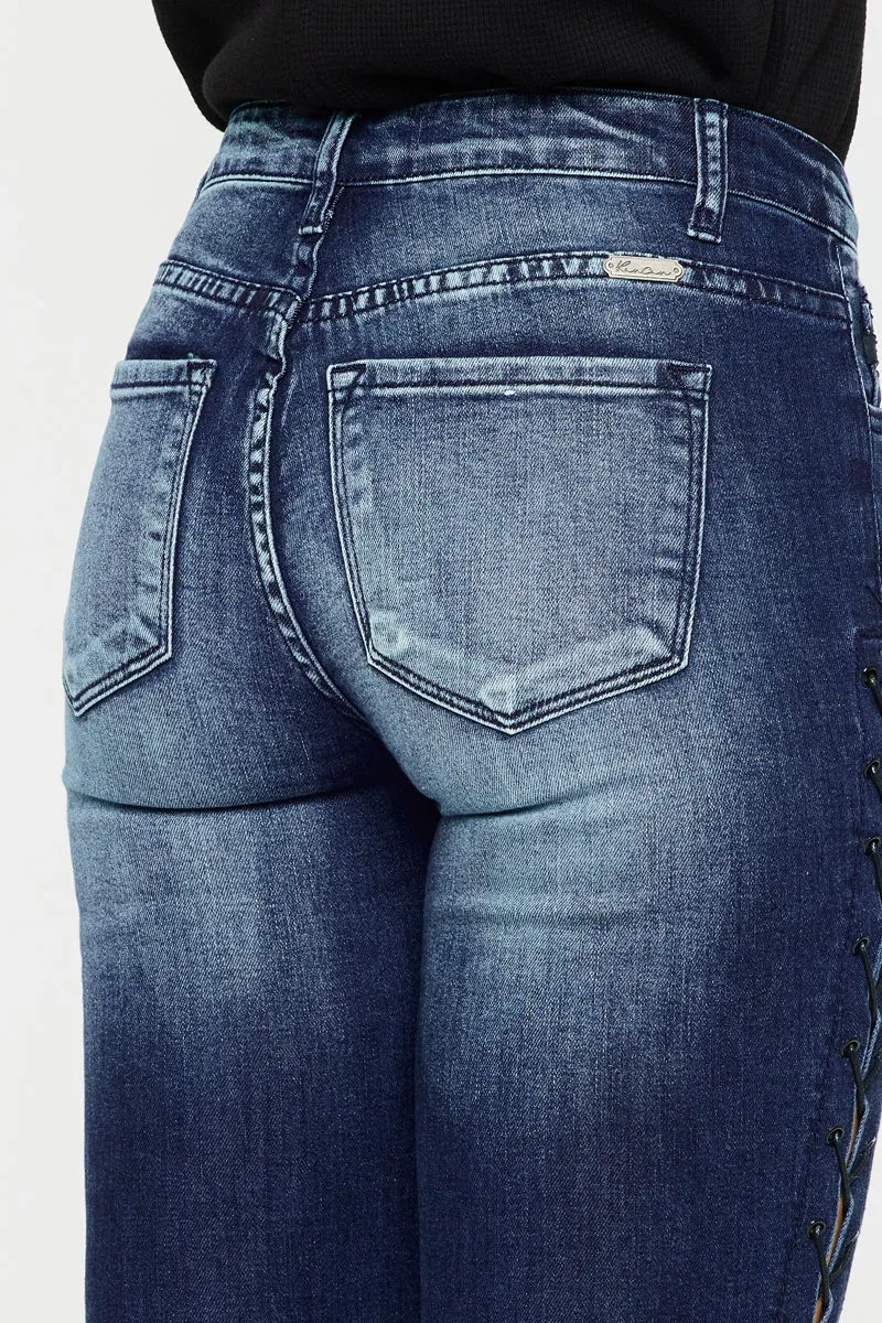 Jackie Mid Rise Ankle Skinny Jeans