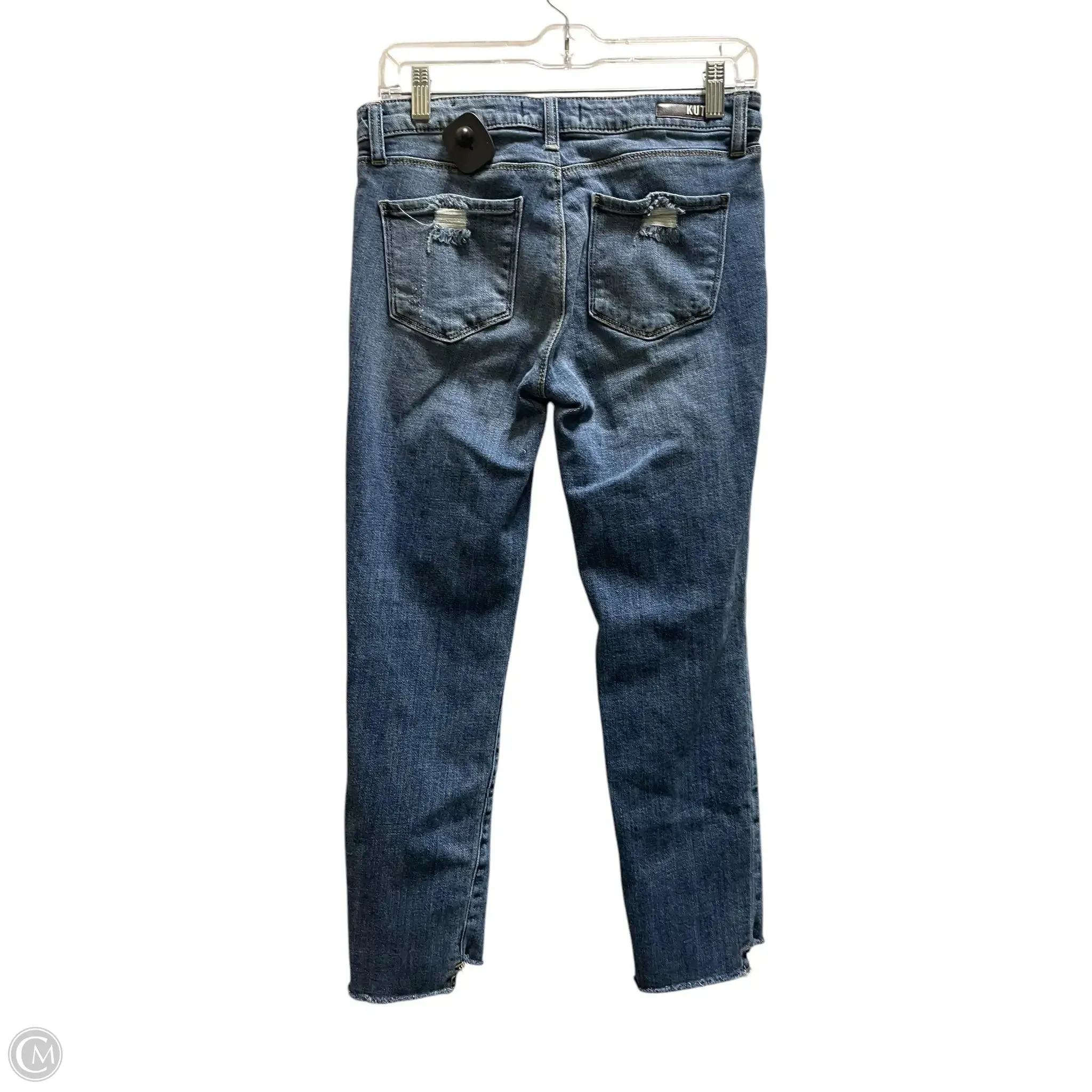 Jeans Skinny By Kut In Blue Denim, Size: 2