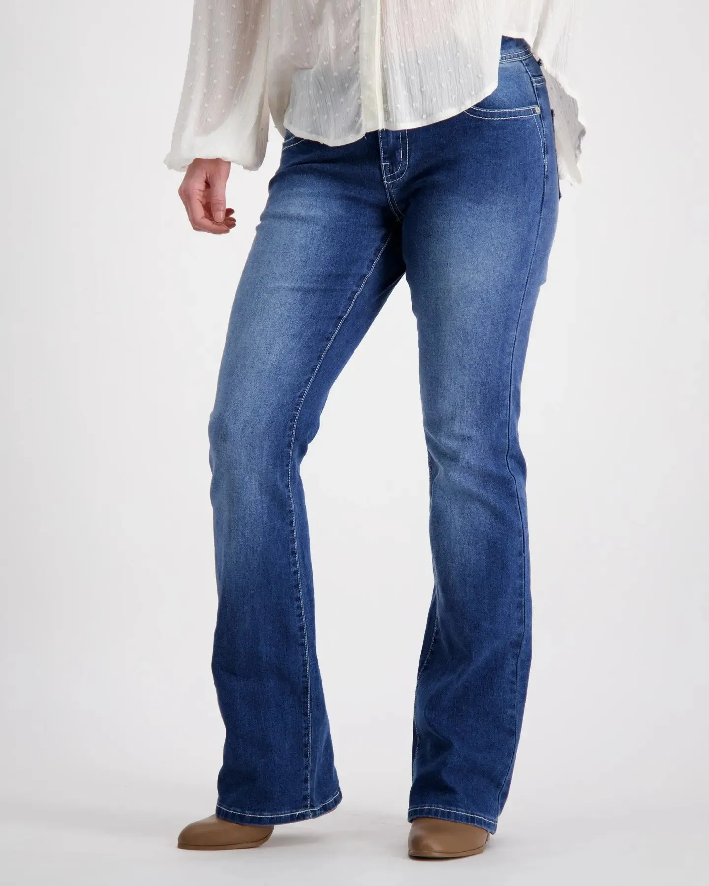 Jolene 2 Boot-Cut Riding Jeans