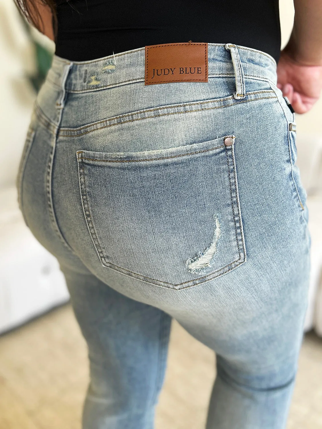 Judy Blue High Waist Flare Blue Jeans Size 1 to 24W