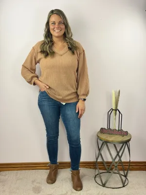 Judy Blue Skinny Jeans with Shark Bite Hem