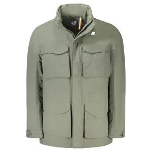 K-WAY Green Polyamide Men Jacket