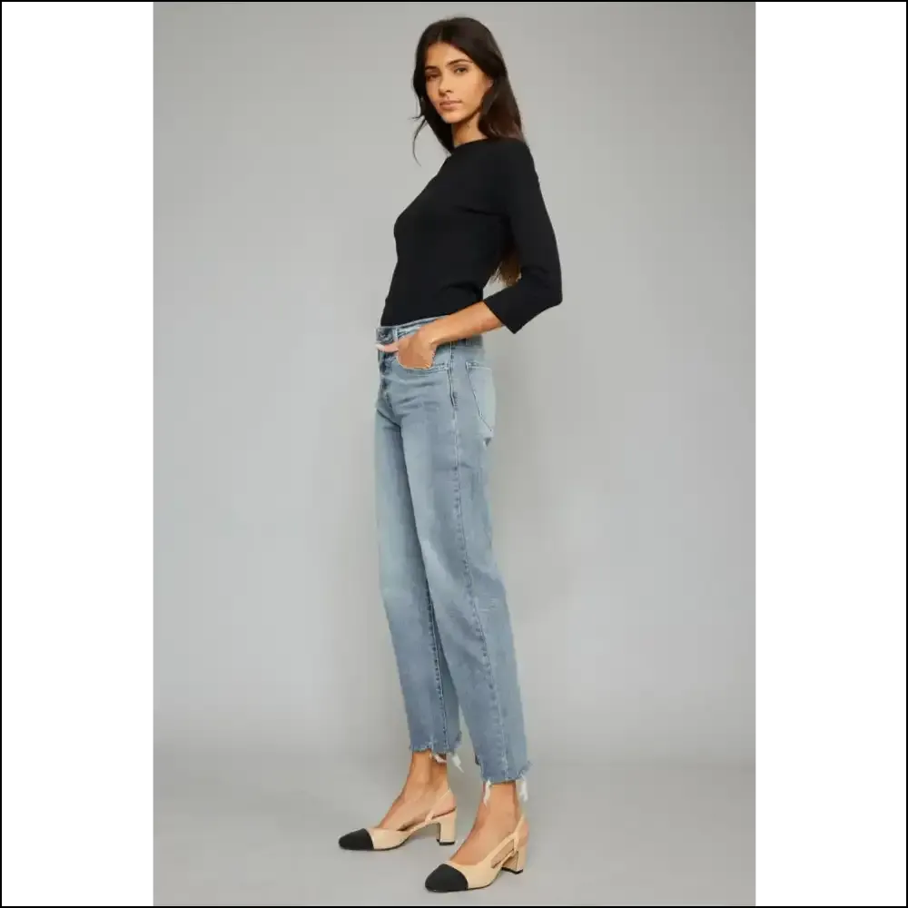 Kancan High Waist and Wide Leg: Jeans so Fly, they Might just Fly Away!