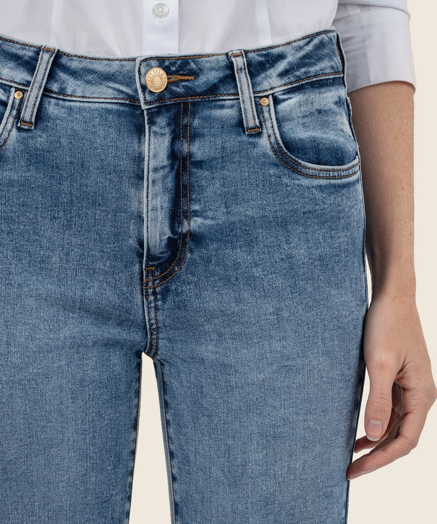 Kelsey High Rise Ankle Flare