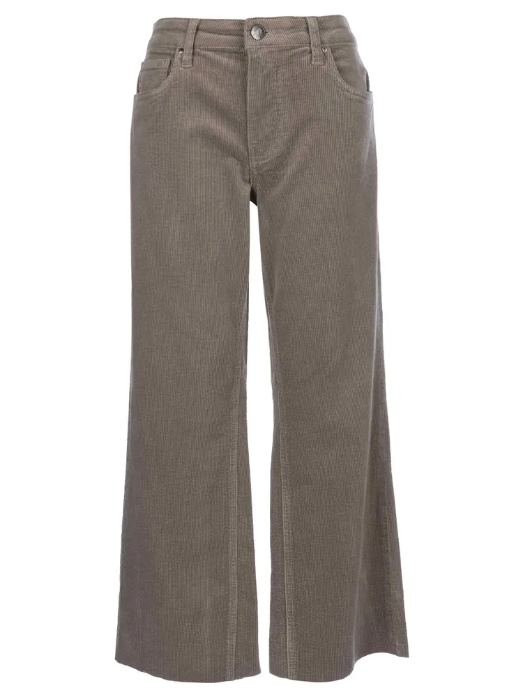 Kelsey Mid Rise Ankle Flare Cord