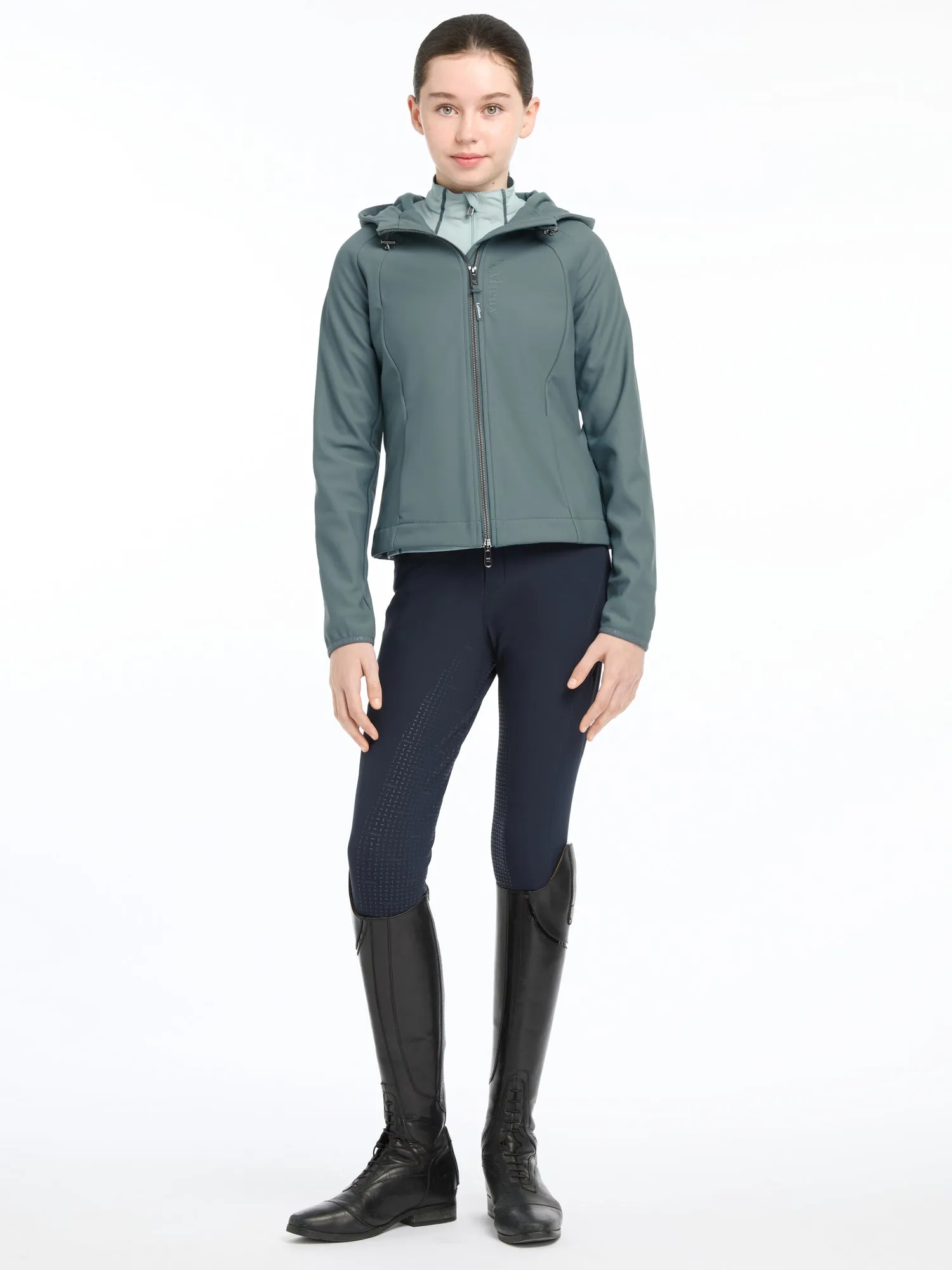 LeMieux Petrol Young Rider Lottie Soft Shell Jacket