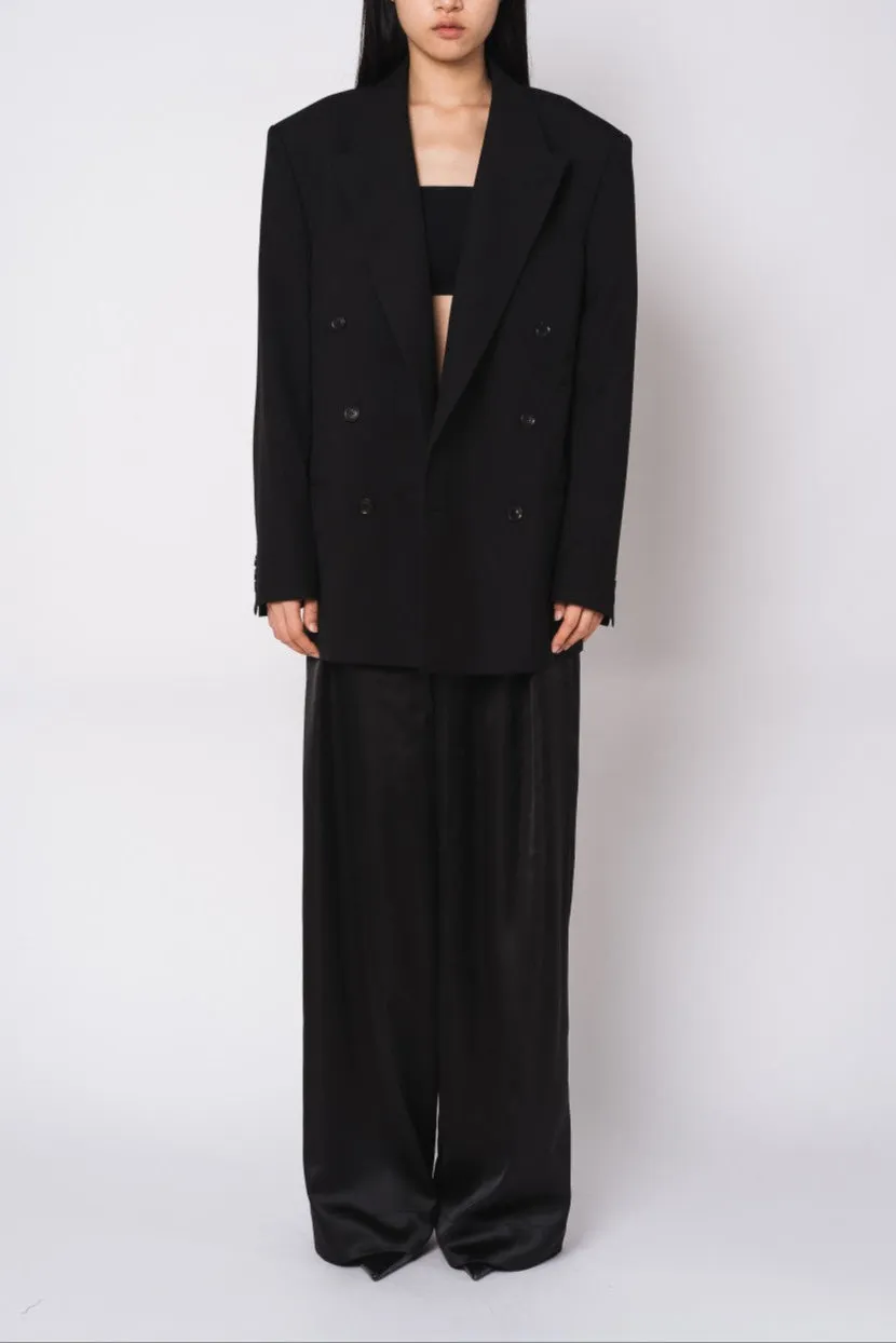 LIGHT WOOL OVERSIZED BLAZER