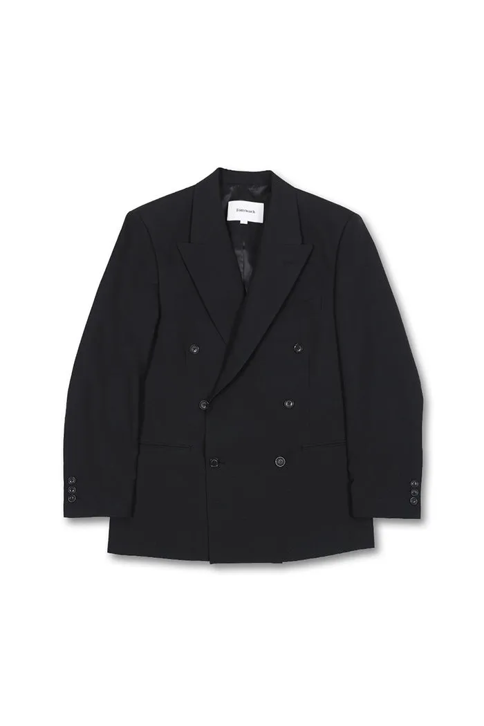 LIGHT WOOL OVERSIZED BLAZER