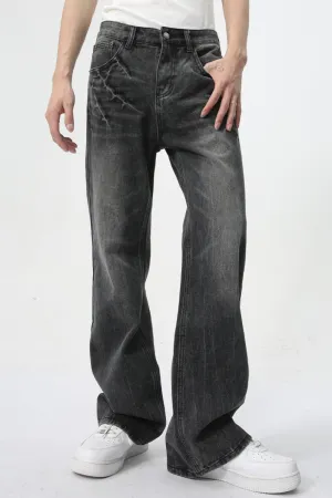 Lightning Burst Bootcut Jeans