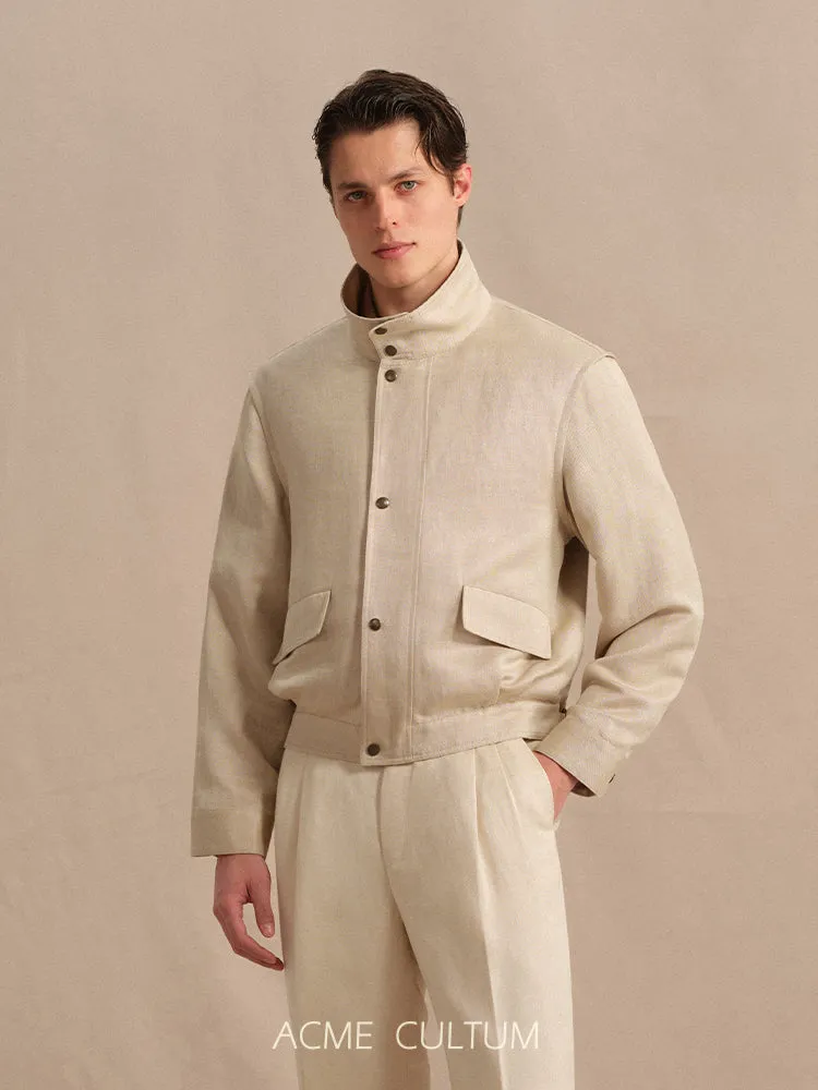Lightweight Hemp Silk Jacket