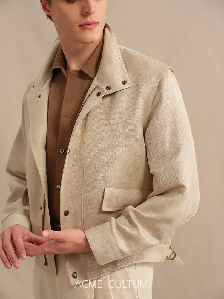 Lightweight Hemp Silk Jacket