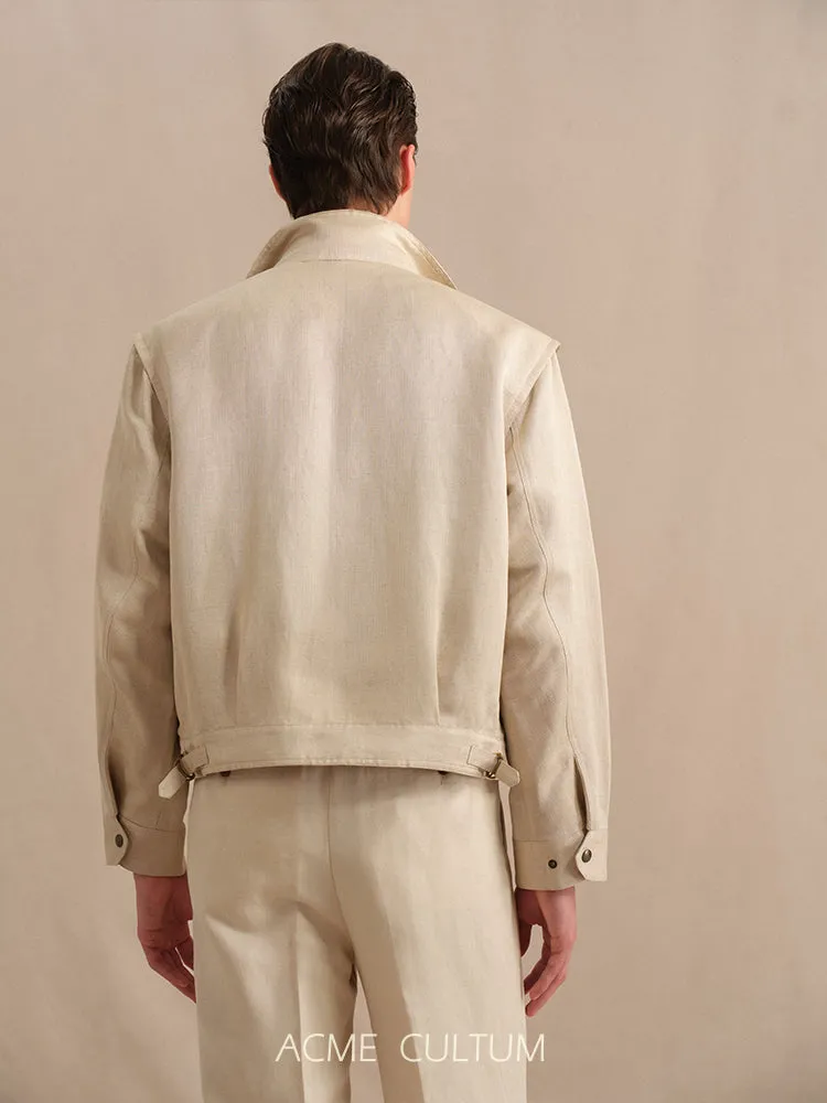 Lightweight Hemp Silk Jacket