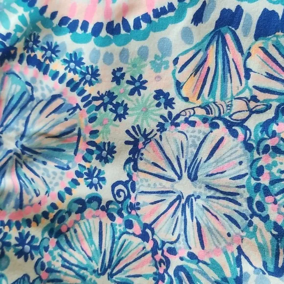 Lilly Pulitzer Darci Knit Shorts in Blue Grotto
