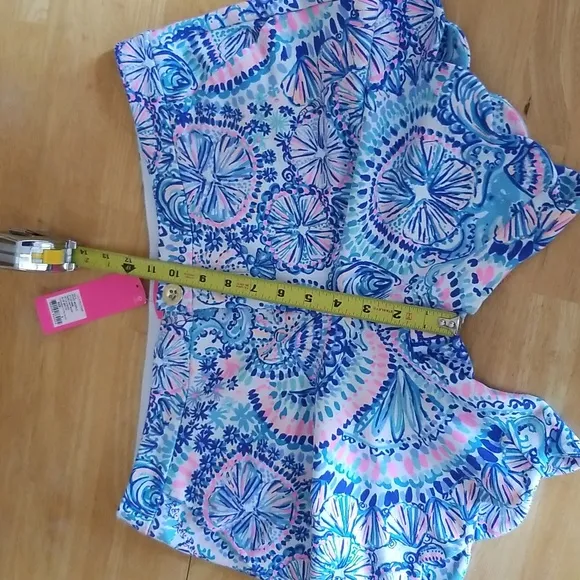 Lilly Pulitzer Darci Knit Shorts in Blue Grotto