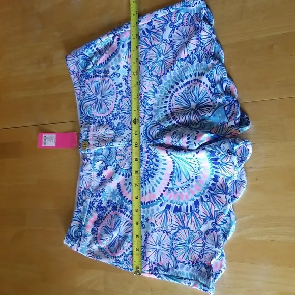 Lilly Pulitzer Darci Knit Shorts in Blue Grotto
