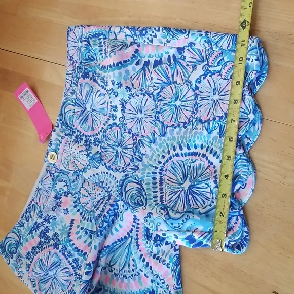 Lilly Pulitzer Darci Knit Shorts in Blue Grotto