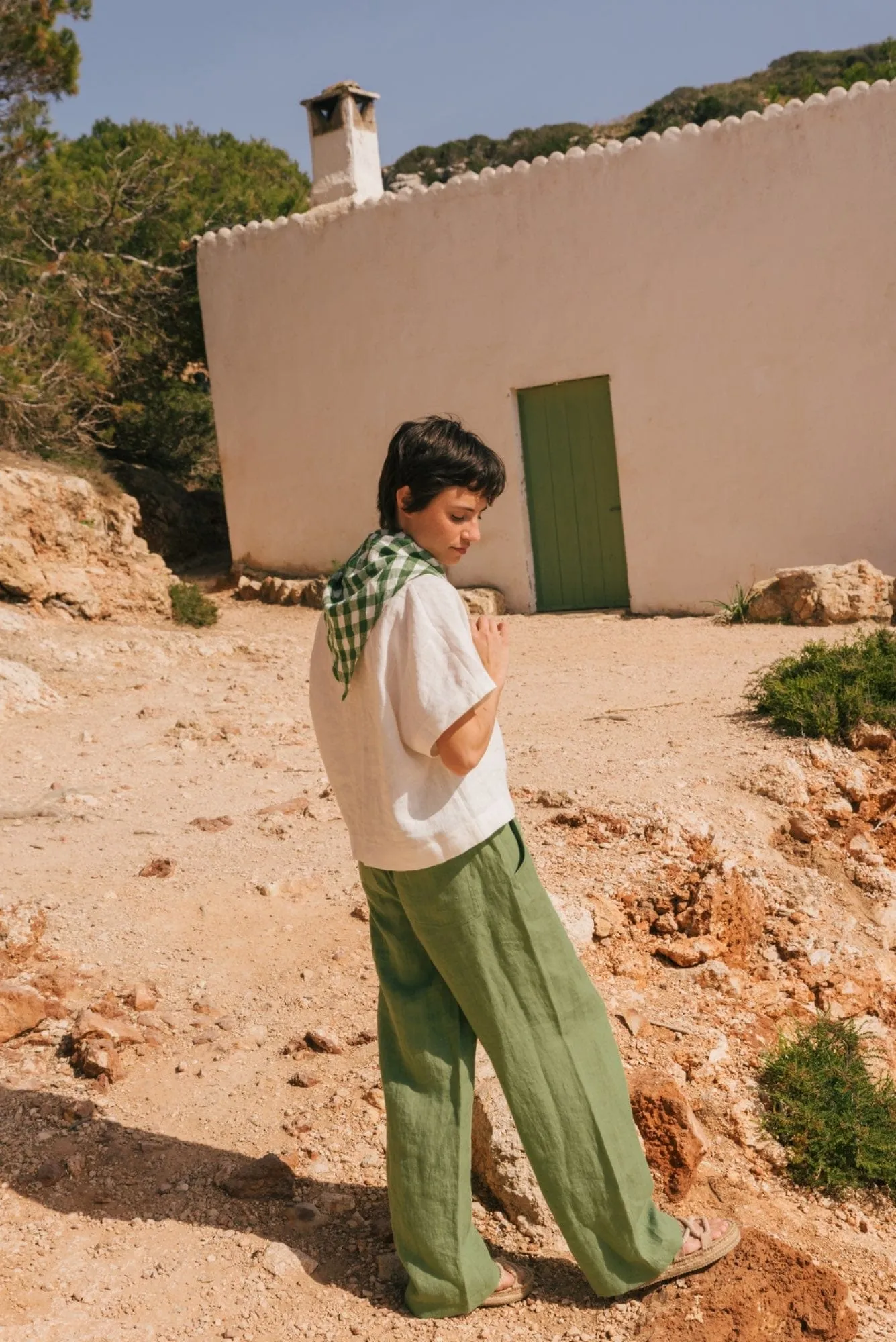 Lily Women's Oversized Linen Top | Multiple Colours