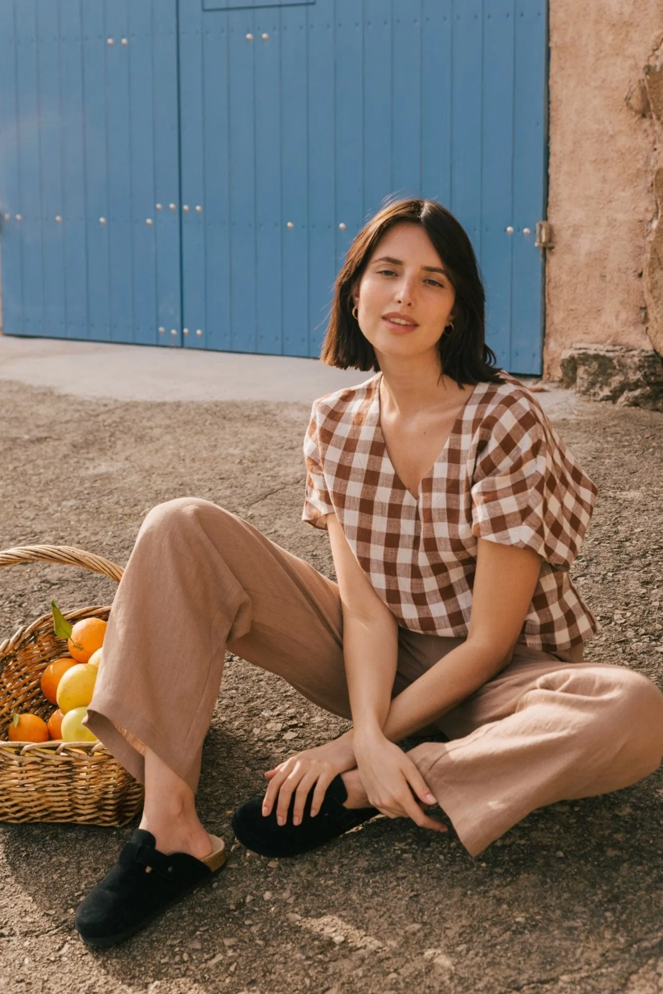 Lily Women's Oversized Linen Top | Multiple Colours