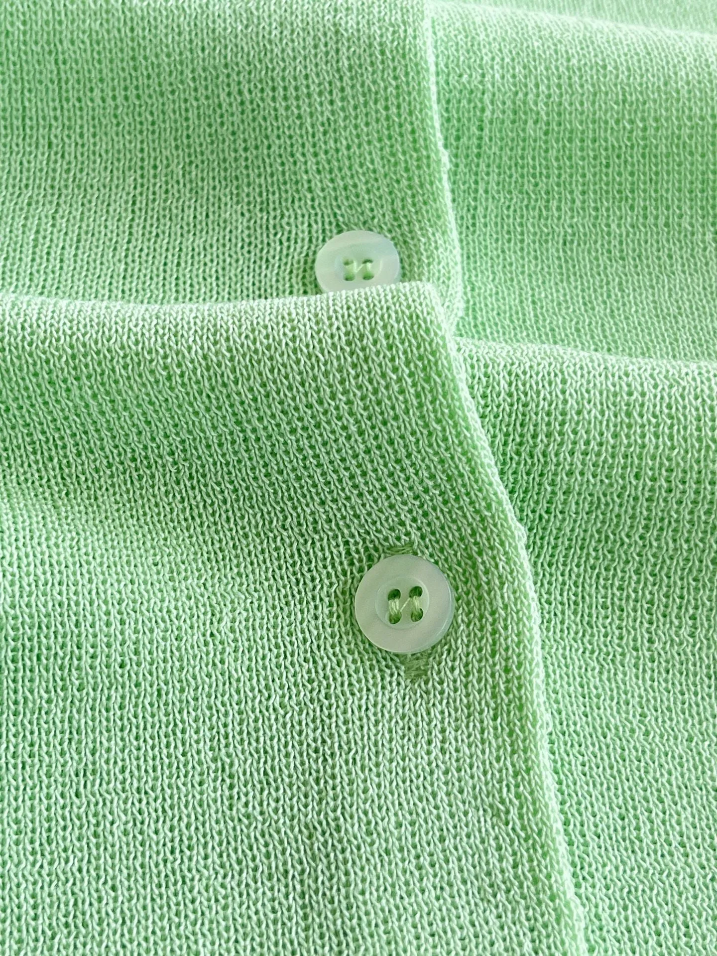 Lime wool sweater