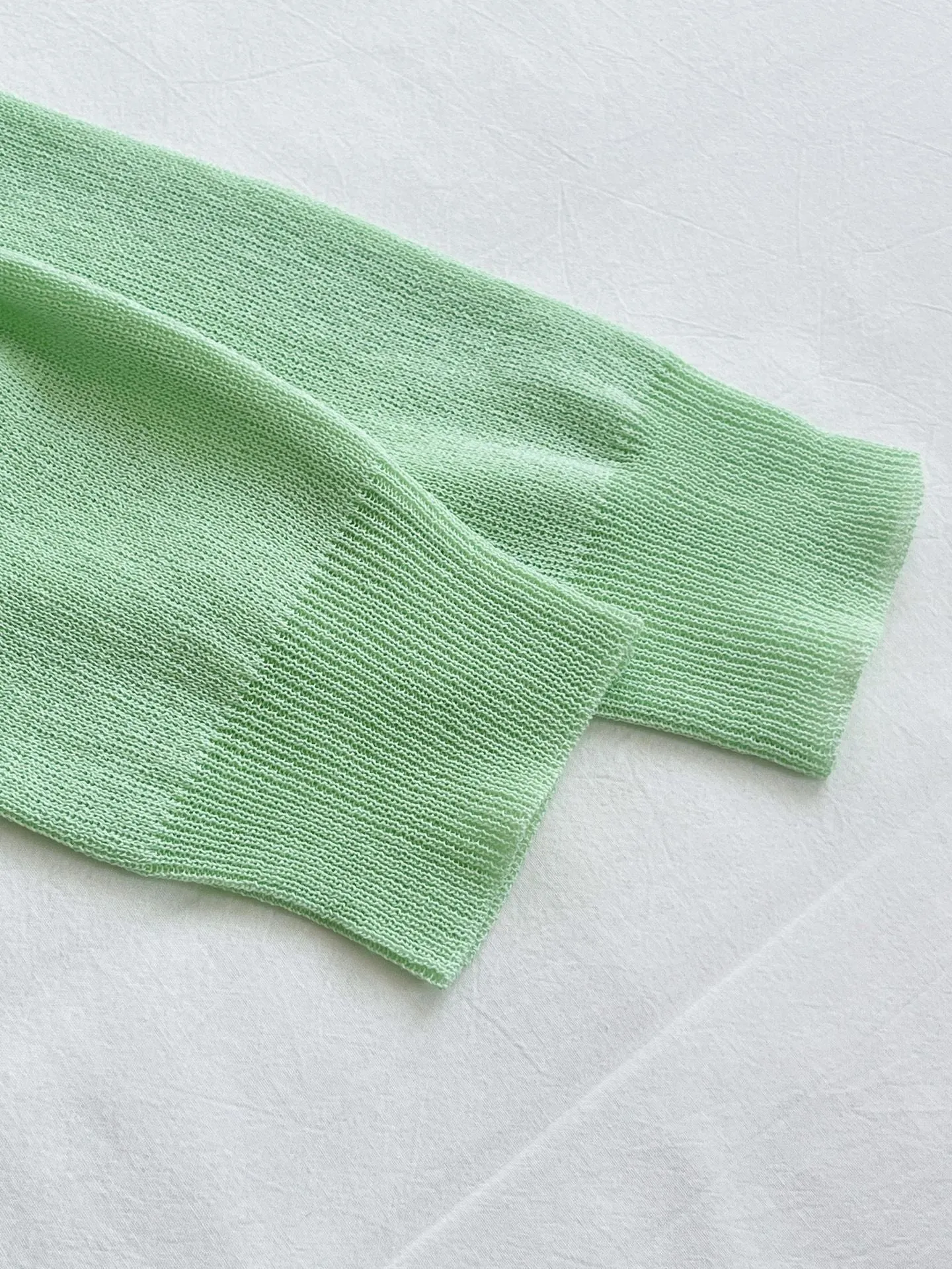 Lime wool sweater