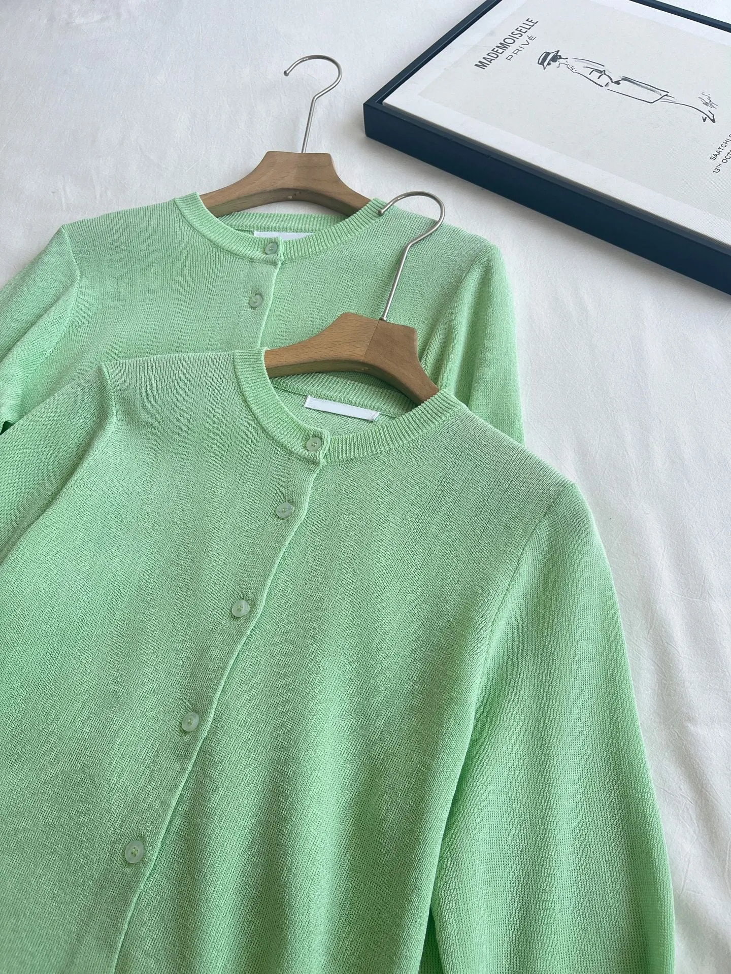 Lime wool sweater