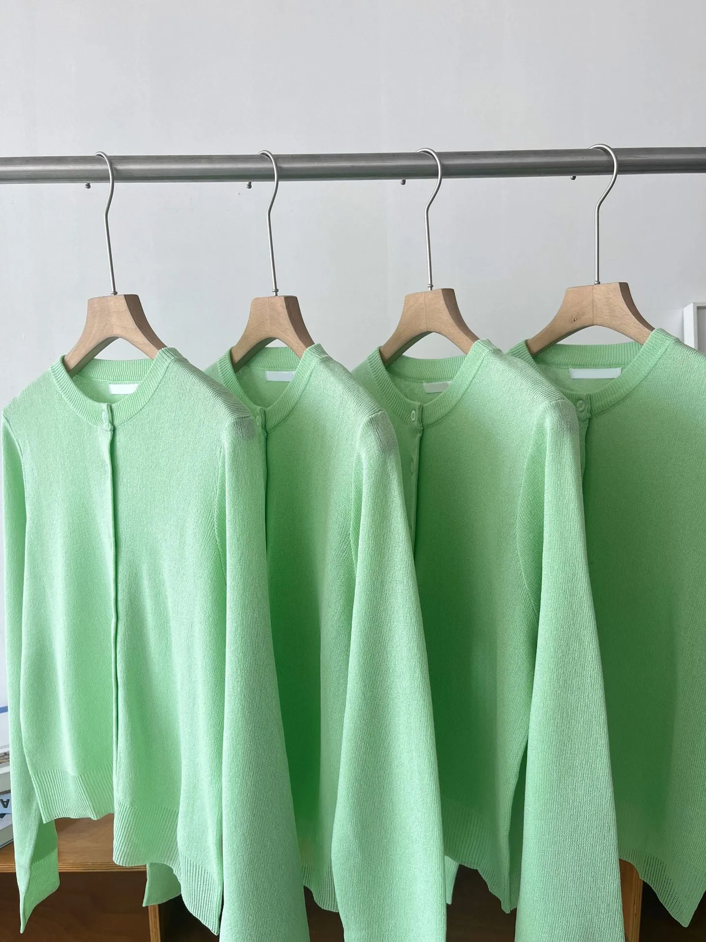 Lime wool sweater