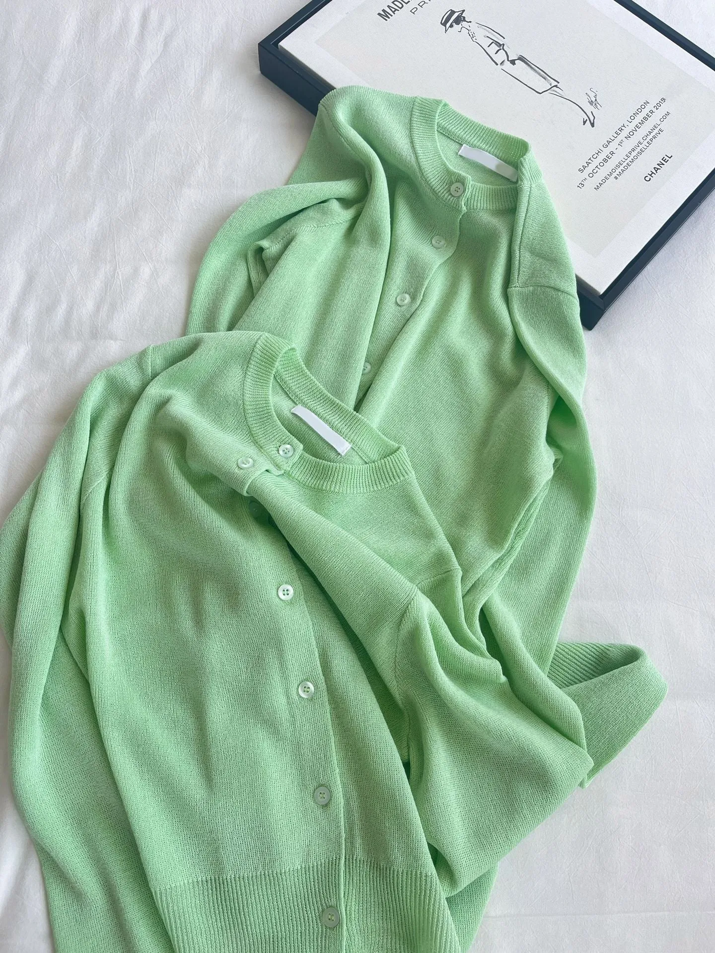Lime wool sweater