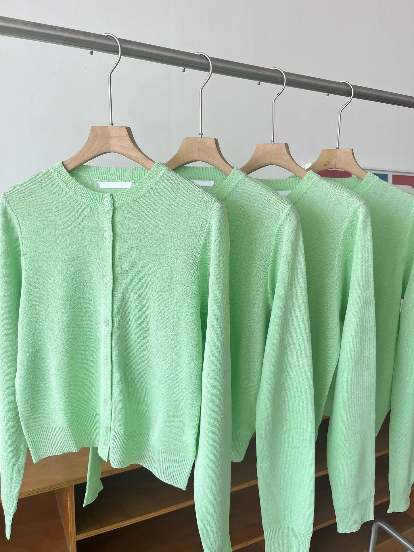 Lime wool sweater