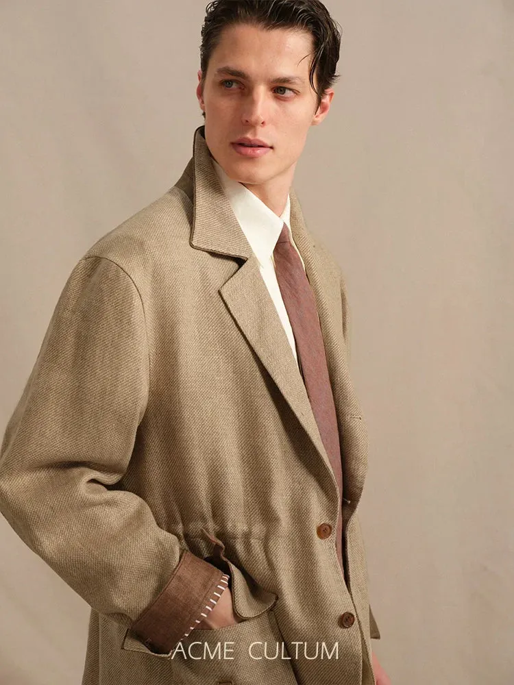 Linen Safari Jacket