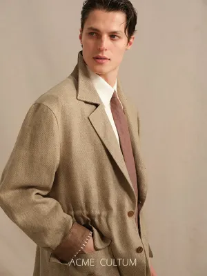 Linen Safari Jacket