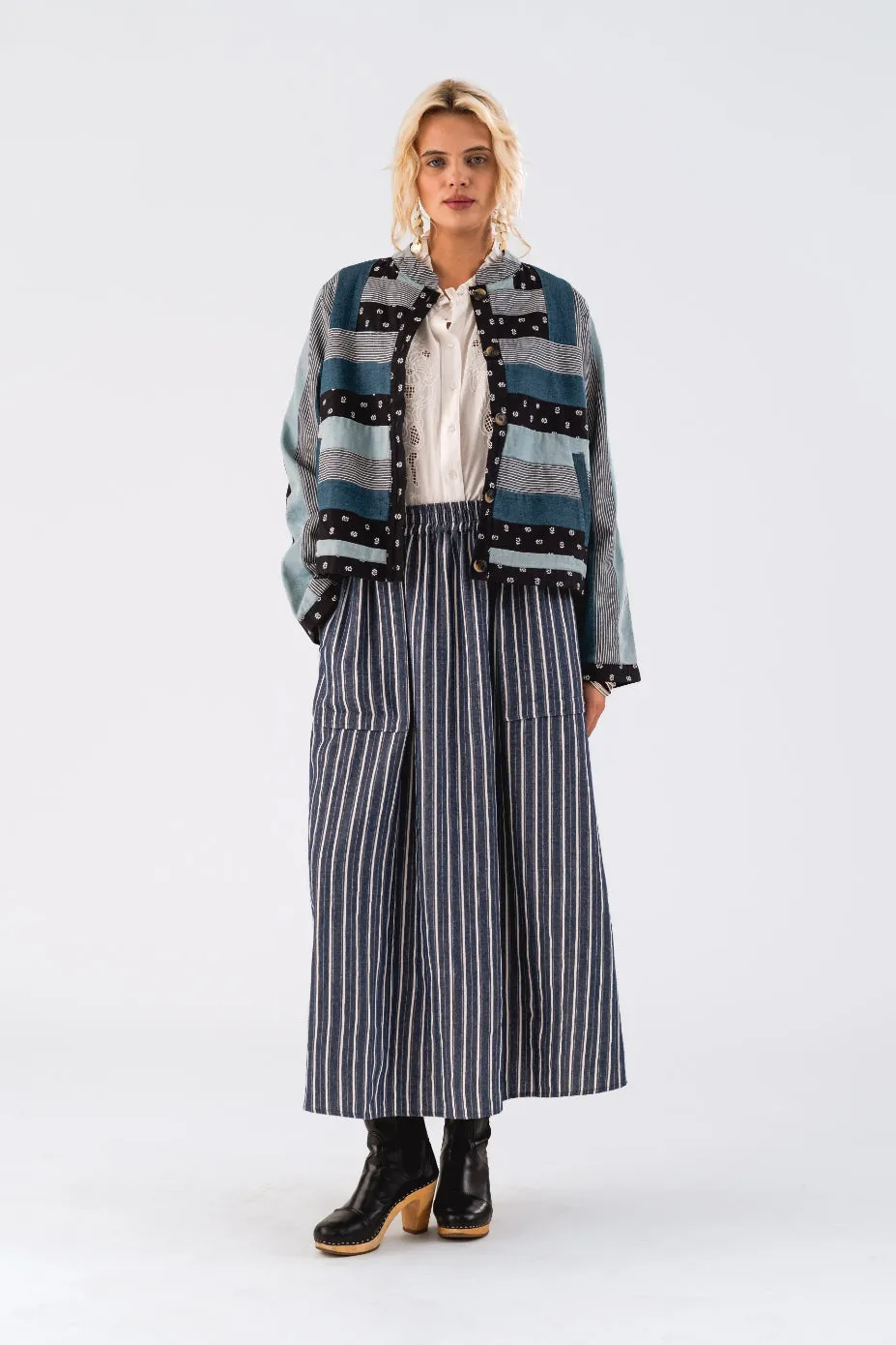 LOLLYS LAUNDRY Emilia Short Jacket | Blue