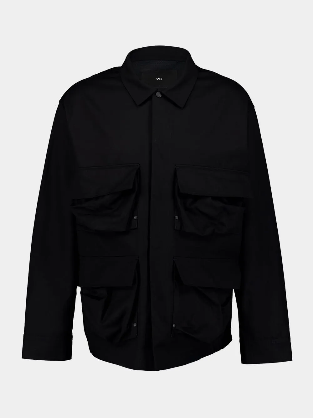 Long Sleeve Pocket Overshirt